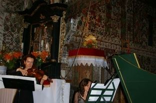 Koncert na skrzypce i klawesyn w kociele pw. w. Michaa Archanioa w Dbnie Podhalaskim 