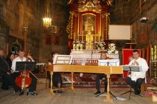 Koncert w kociele pw. Narodzenia Najwitszej Marii Panny w Racawicach